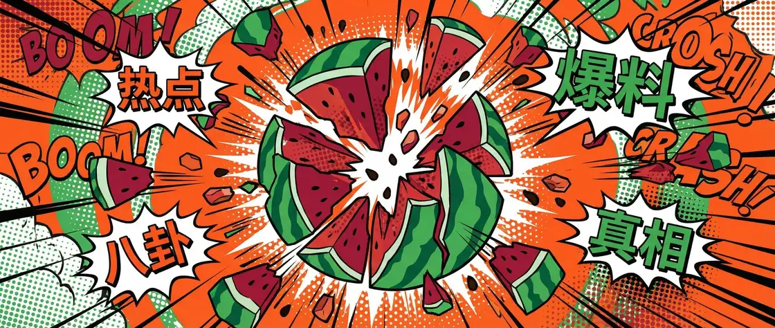 AI人脸替换赵露思被C 今日头瓜爆炸漫画横幅